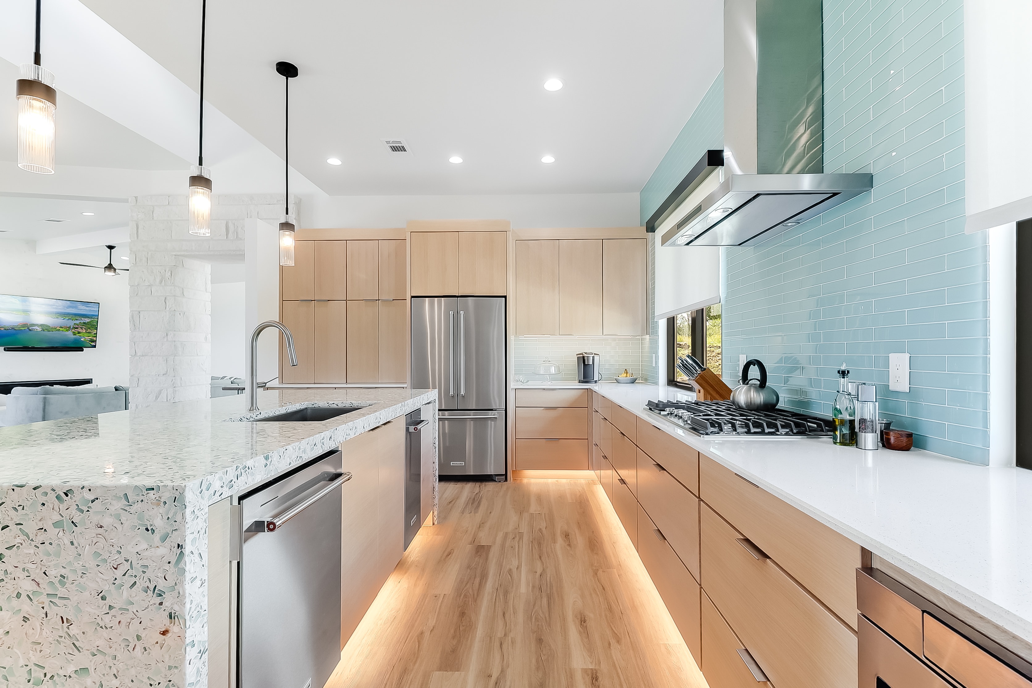 Kitchen alternate angle showing depth and layout, The Architect's View