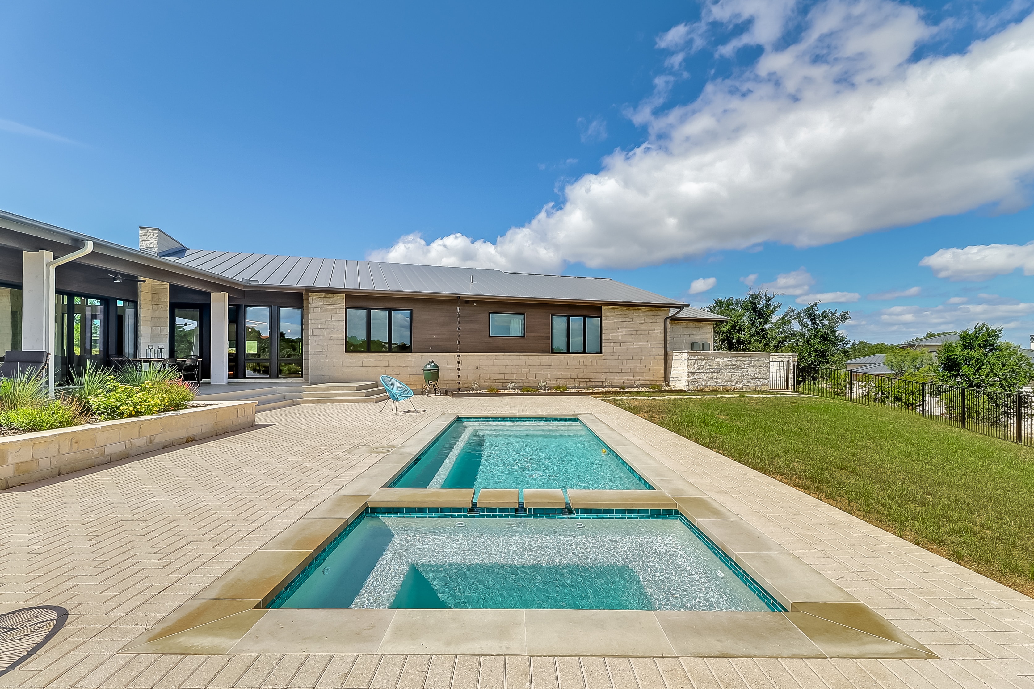 The Architect's View — custom home at The Trails of Horseshoe Bay by Grubbs Construction