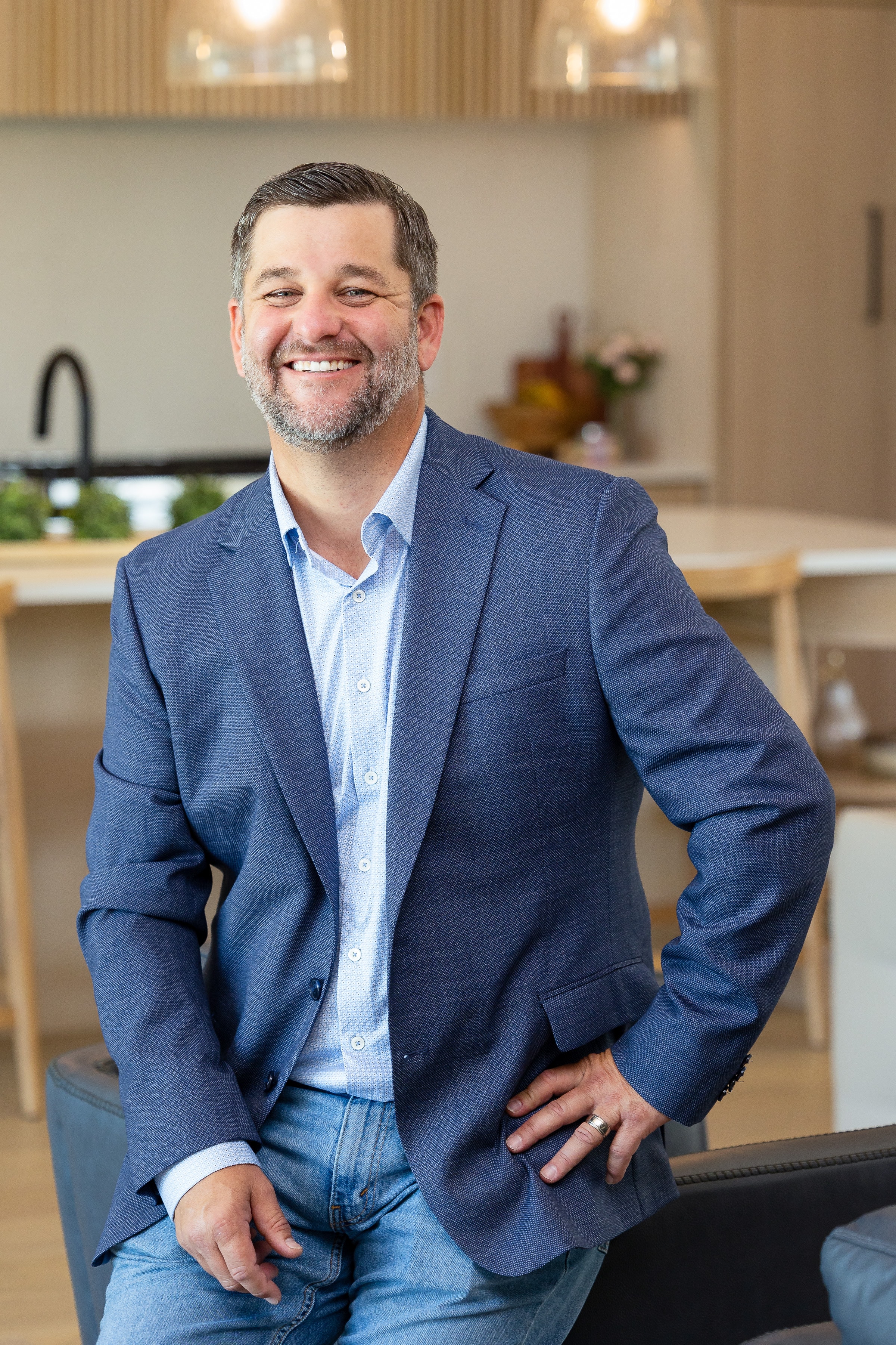 Mason Grubbs, owner of Grubbs Construction, based in Horseshoe Bay, Texas
